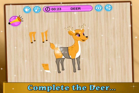 Kids Animals Jigsaw Puzzle - Kids Games screenshot 3