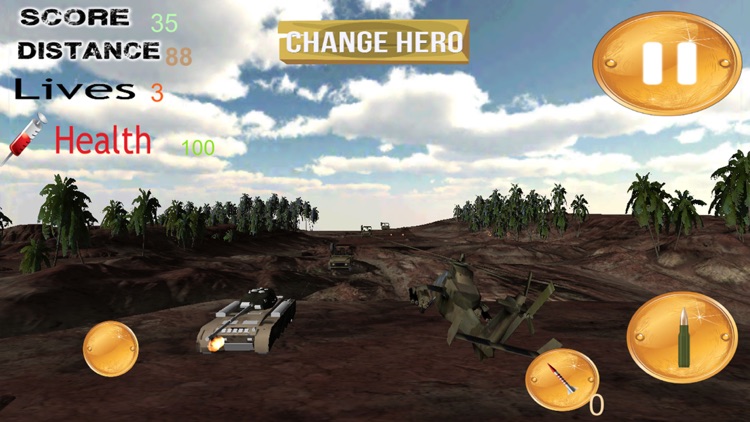 Military Hummer Sky Destroyer - Assail The Squatter Jeeps Above The Arid Desert screenshot-3