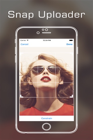 Photo Editor for Snap Uploader - náhled