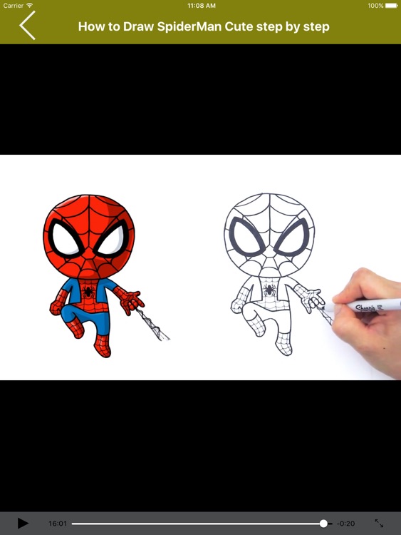 How to Draw Super Heroes Cute and Easy for iPad screenshot-3