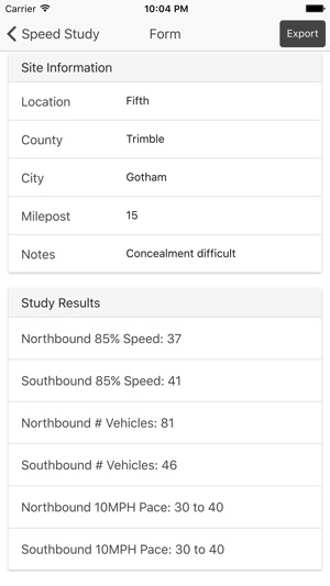 Speed Study for Traffic Engineers(圖3)-速報App