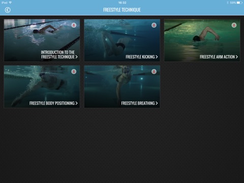 Swim Academy - swimming technique guides screenshot 3