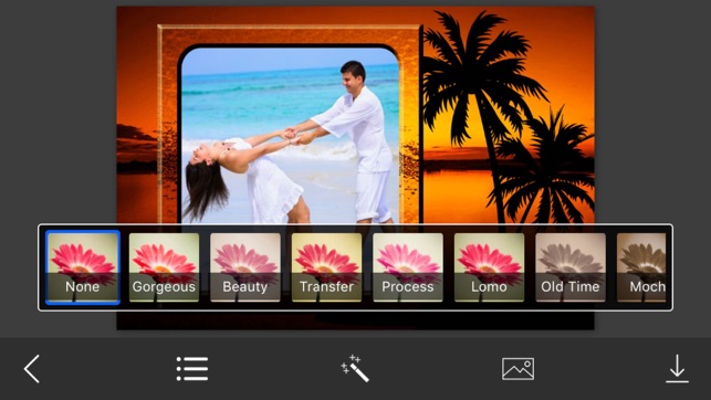 HoneyMoon Beach Photo Frames - Decorate your moments with el(圖3)-速報App