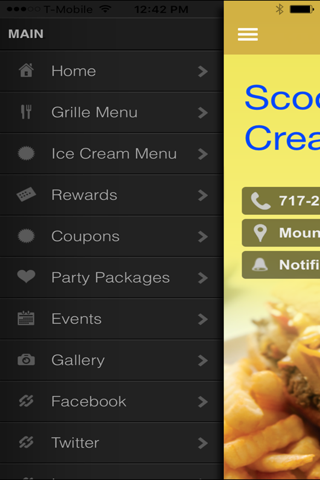 Scoops Ice Cream & Grille screenshot 2