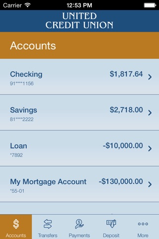 United Credit Union Mobile screenshot 3