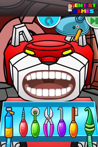 Robot Doctor Dentist For Kids Free screenshot 2