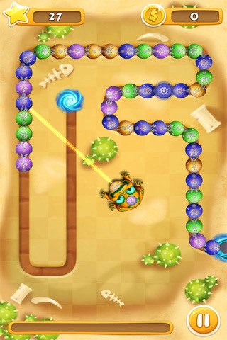 Shooter Frog: Marble Blast screenshot 2