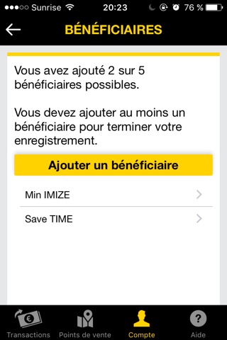 Western Union@SBB screenshot 2