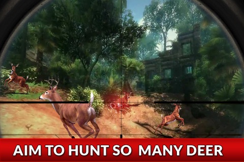 3D Safari Deer Hunting Attack Wild Animal in Amazon Forest screenshot 4