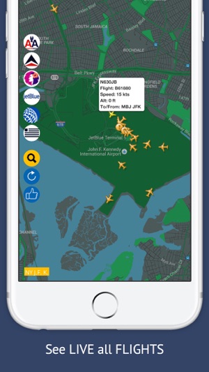 USA Tracker Free : Live Flight Tracking & Status(圖3)-速報App