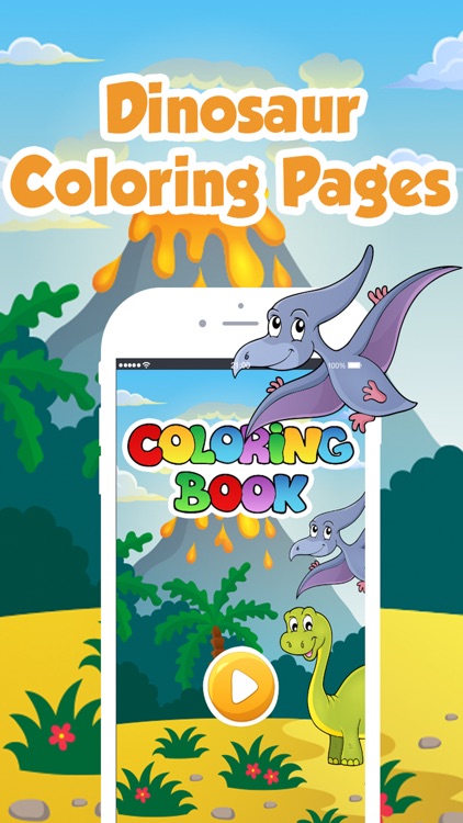 Dinosaur Coloring Book For Kids Games Free