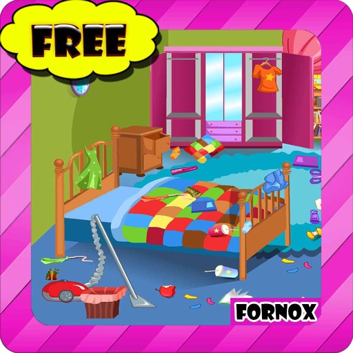 Messy Room Cleanup Game iOS App