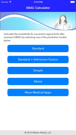 VBAC Calculator - Predict success rates for vaginal birth af(圖1)-速報App