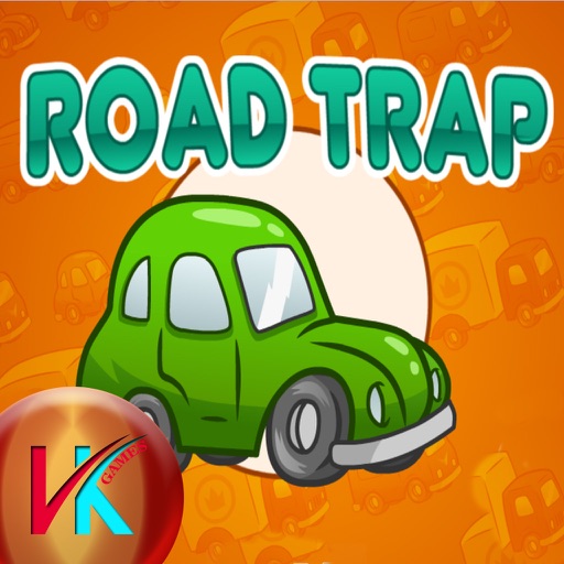 Driving Car Road Trap icon