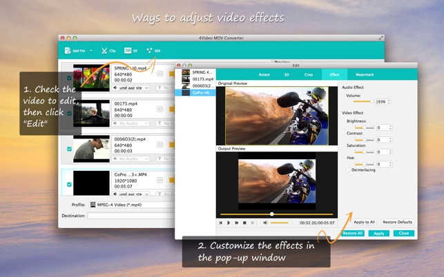 4Video MOV Converter - To MP4(圖2)-速報App