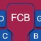 The keyboard of the FCBarcelona