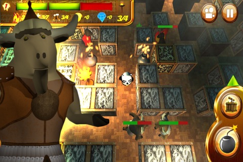 Panda Bomber in Dark Lands screenshot 3