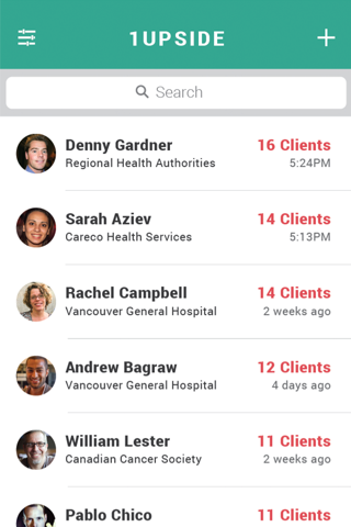 1UPSIDE - Mobile Referral Management for Home Care screenshot 2