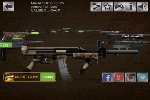 Gun Sim Weapons screenshot 2