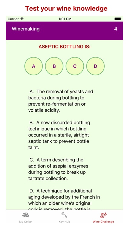 Cellar Keys