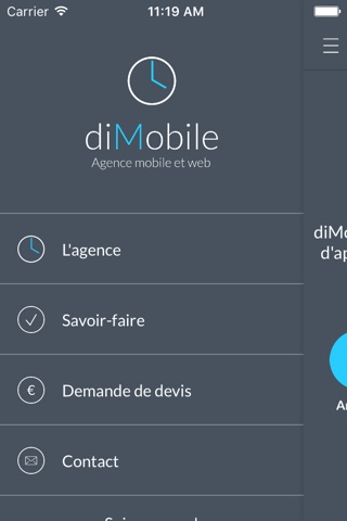 diMobile, Agence mobile et web screenshot 2