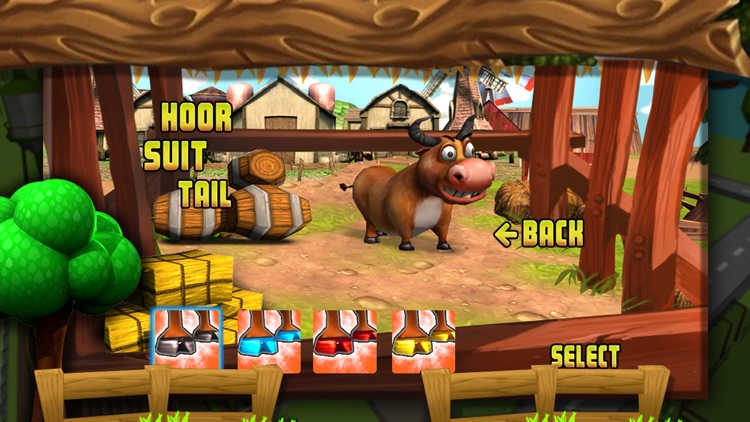 3d black bull stampede run- A fun infinite Running game screenshot-3