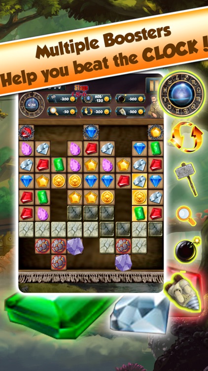 Super Jewel Mania 2 : Egypt Quest Match 3 Game screenshot-3