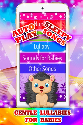 Baby Nursery Rhymes: Play happy music while feeding your newborn screenshot 2