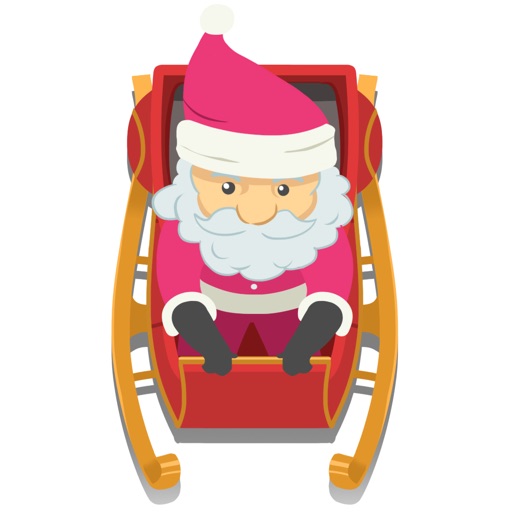 `A Santa's Sleigh Run Ride: Frozen Christmas icon