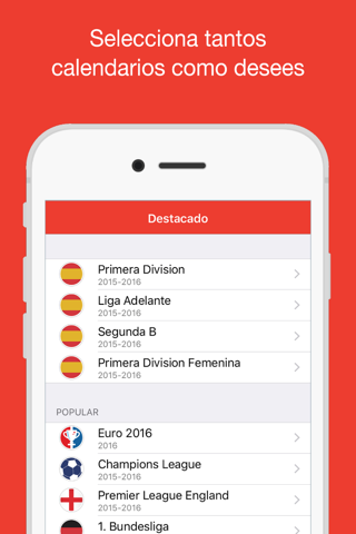 La Liga Calendario screenshot 2