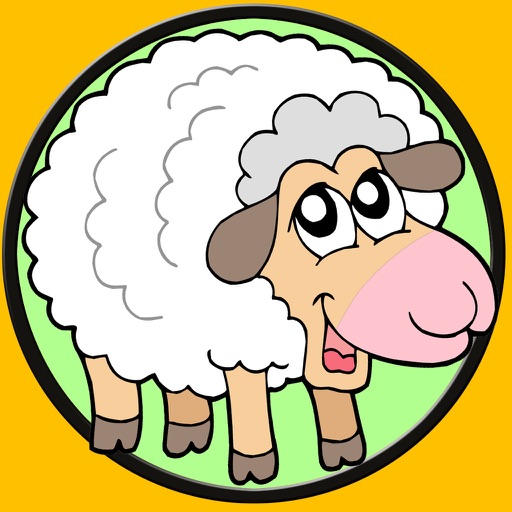 amazing farm animals for kids - no ads icon