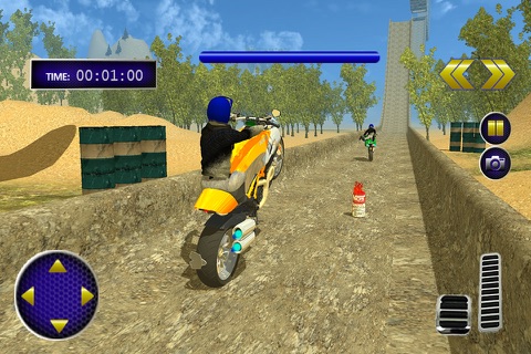 Moto Bike Race Nitro Stunt 3d screenshot 4