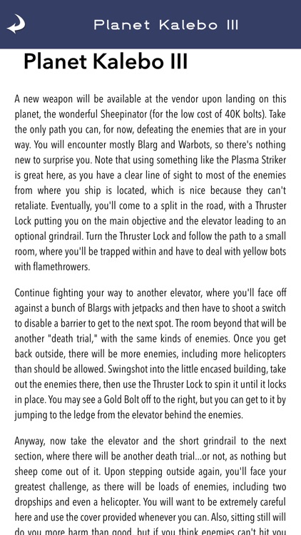 Guide for Ratchet And Clank