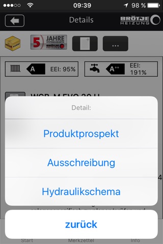 BRÖTJE Systemkonfigurator screenshot 3