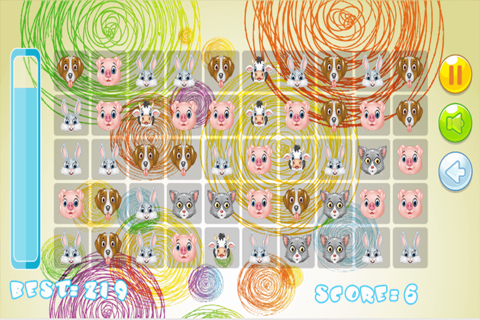 animals card match - Fun Animal Match Game For Kids screenshot 2