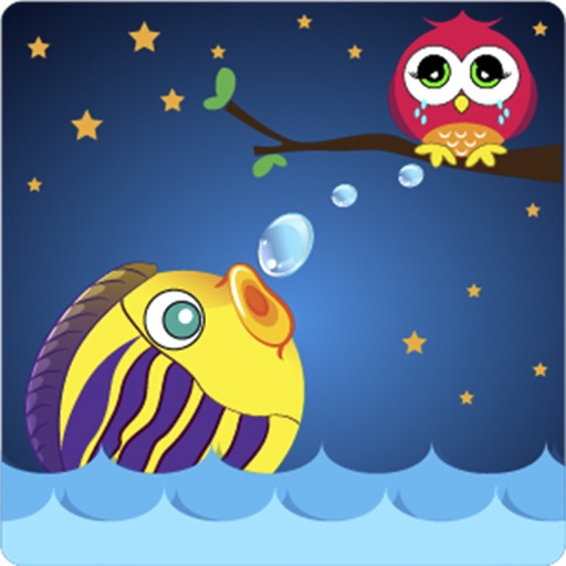 Angry Fishes and Owl Icon