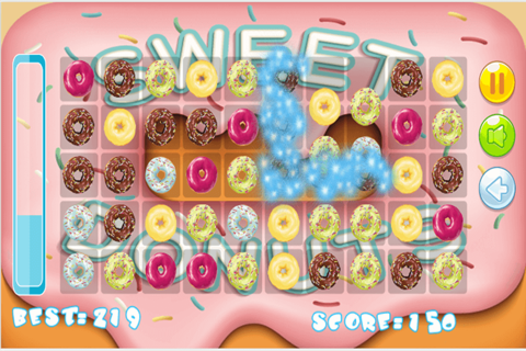 explosive donuts match - hot  a mini donut games free for boy and girl screenshot 2