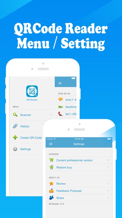 QR Reader - QR code Reader & Creator Tool Quick Dimensional Manager Maker screenshot-3