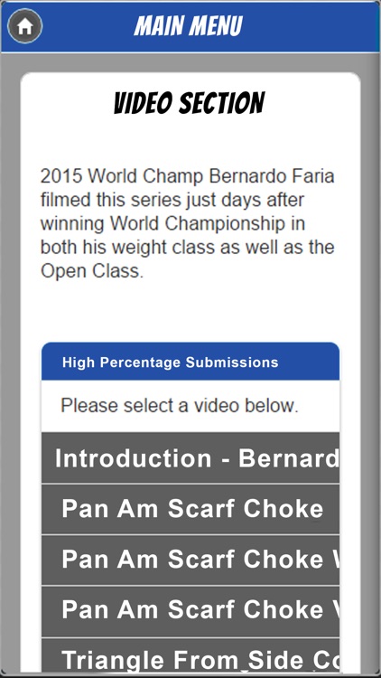 High Percentage Submissions