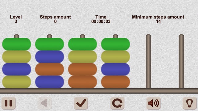 Color Heap Puzzle. Hanoi Tower(圖1)-速報App