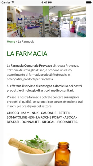 Farmacia Comunale Provezze(圖2)-速報App