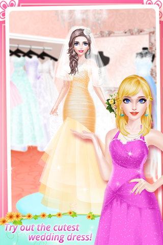BFF Bridesmaid Salon - Wedding Day: Bridal SPA Makeup Makeover Games for Girls screenshot 4