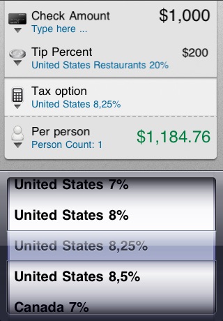 Accurate Tip Calculator screenshot 3