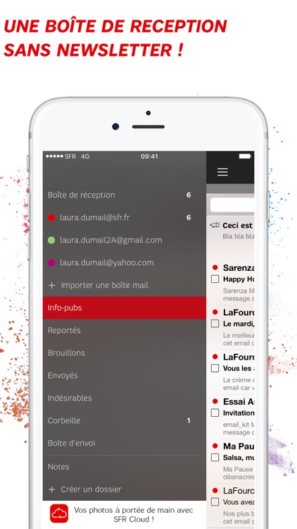 SFR Mail – l’application de messagerie pour emails