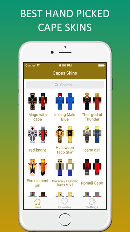 New Capes Skins Lite for Minecraft Pocket Edition