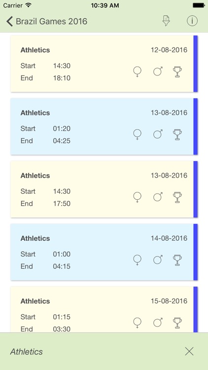 Brazil Games 2016 Dates and Schedule of Rio de Janeiro Summer Sport Events screenshot-3