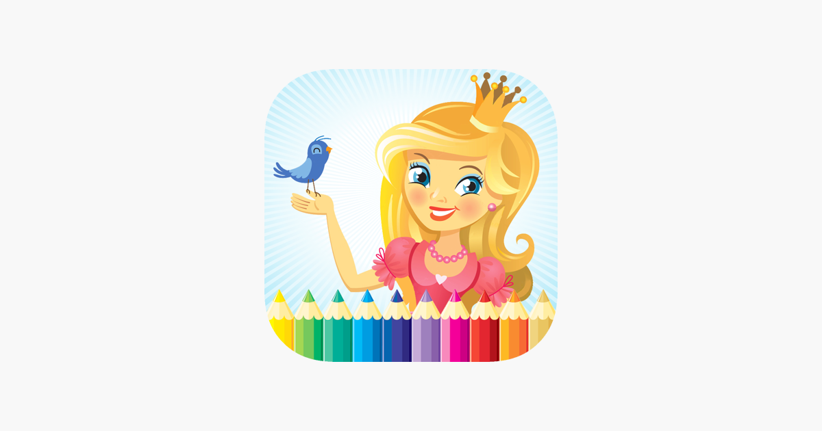  Princess Fairy Coloring Book - All In 1 Drawing Paint And Color 