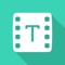 Text on Video is the perfect app for quick and easy video editing