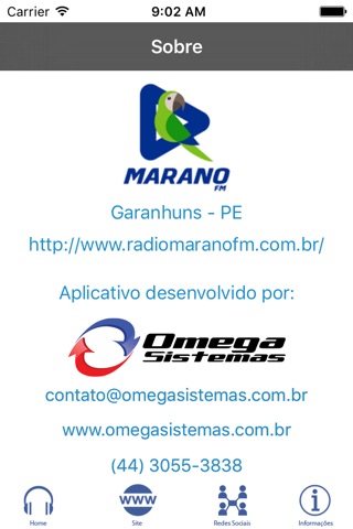 Rádio Marano FM screenshot 4