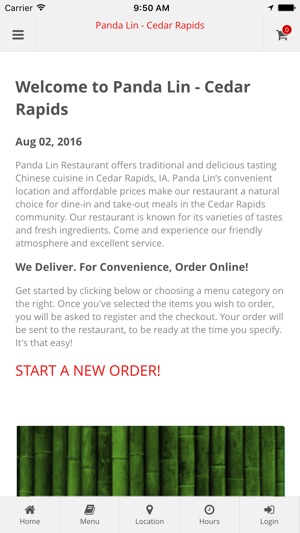 Panda Lin - Cedar Rapids Online Ordering(圖1)-速報App